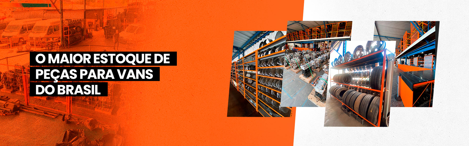 O Maior estoque de pe&ccedil;as de vans do brasil